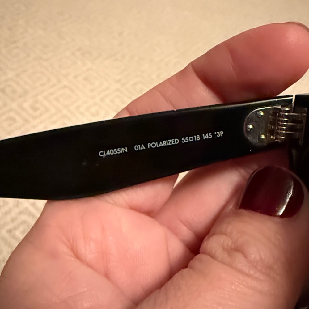 Celine Black Oversized Square Sunglasses - Picture 5 of 6